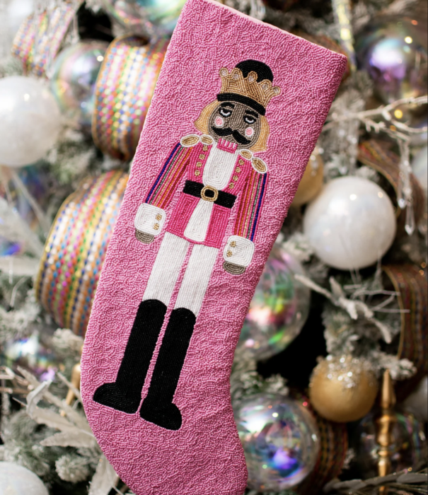 Queen of Sparkles ITES Nutcracker Stocking