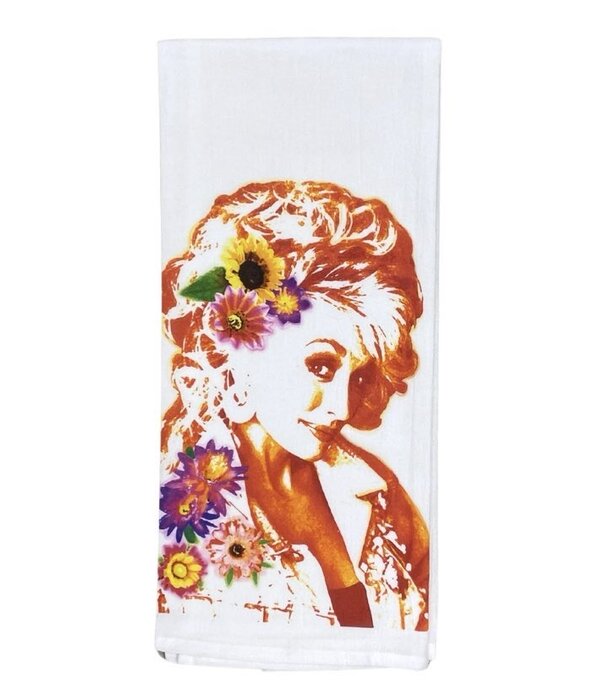 Dolly Parton Flour Sack Towel