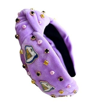 Purple Majorette Boot Headband