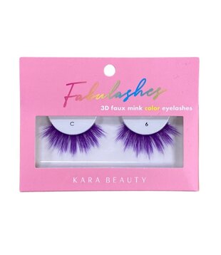 Faux Mink Eyelashes, Purple
