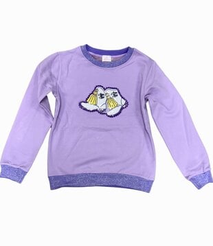 Purple Marching Boot Sweatshirt