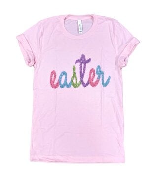 Tinsel Print Easter Tee