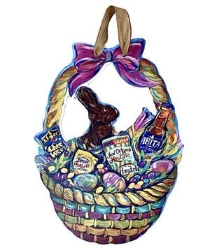 Easter Basket Faves Door Hanger