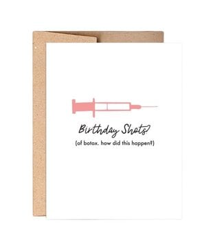 Birthday Shots Card