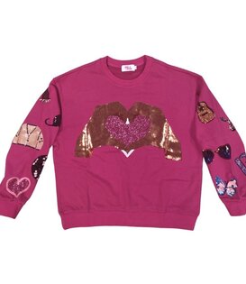 Sequin Swiftie Icons Sweatshirt
