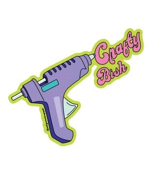 Crafty Bish Sticker