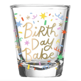 Birthday Babe Shot Glass