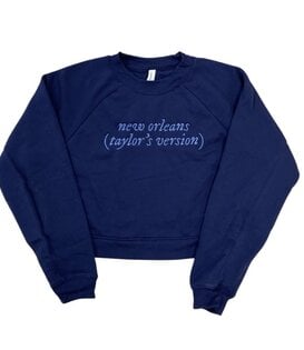 New Orleans (Taylor's Version) Crop Sweatshirt