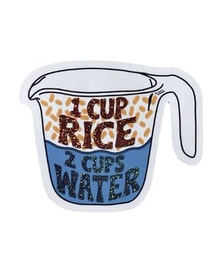 1 Cup Rice Sticker