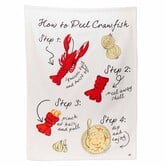 How to Peel Crawfish Towel