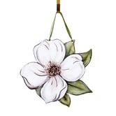 White Dogwood Flower Door Hanger