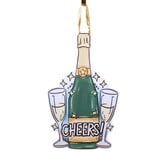 Champagne Cheers Door Hanger