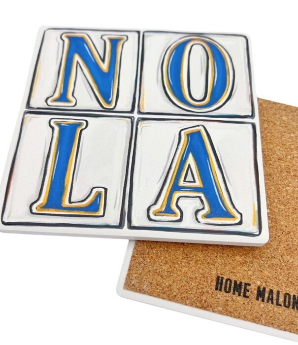 Home Malone NOLA Street Tiles Coaster
