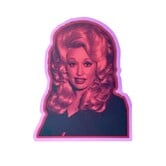 Multi Colored Dolly Parton Sticker