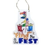 Find me at the Fest Door Hanger