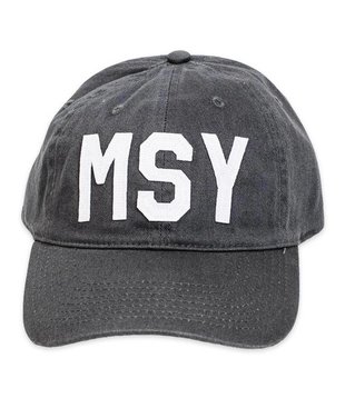 MSY Baseball Hat, Charcoal