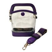 Clear Purse, Purple