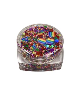 Pride Rainbow Glitter Balm