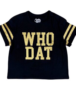 Who Dat Game Day Stripe Tee