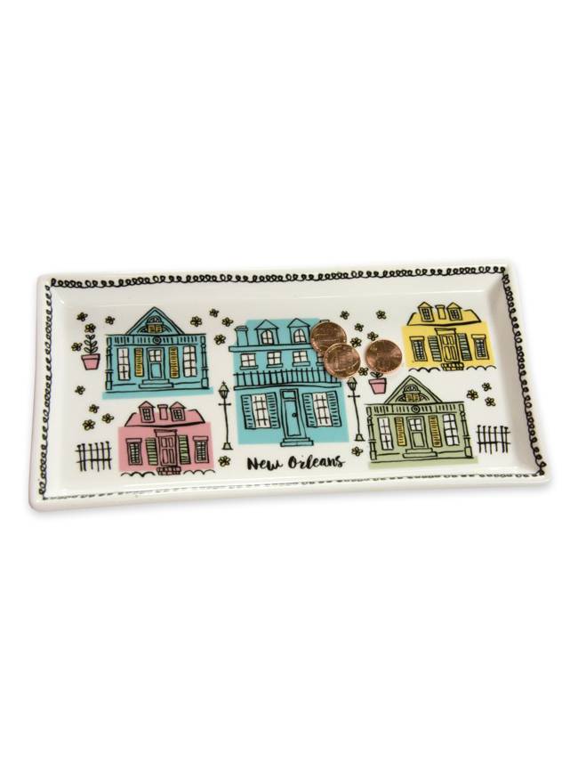 Creole Cottages Trinket Tray Fleurty Girl