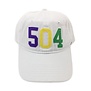 504 Baseball Hat, Mardi Gras
