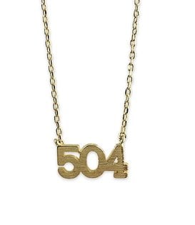 504 Necklace, Gold