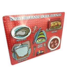New Orleans Food Shapes Puzzle