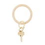 Gold Confetti Silicone Keyring Bracelet