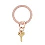 Rose Gold Confetti Silicone Keyring Bracelet