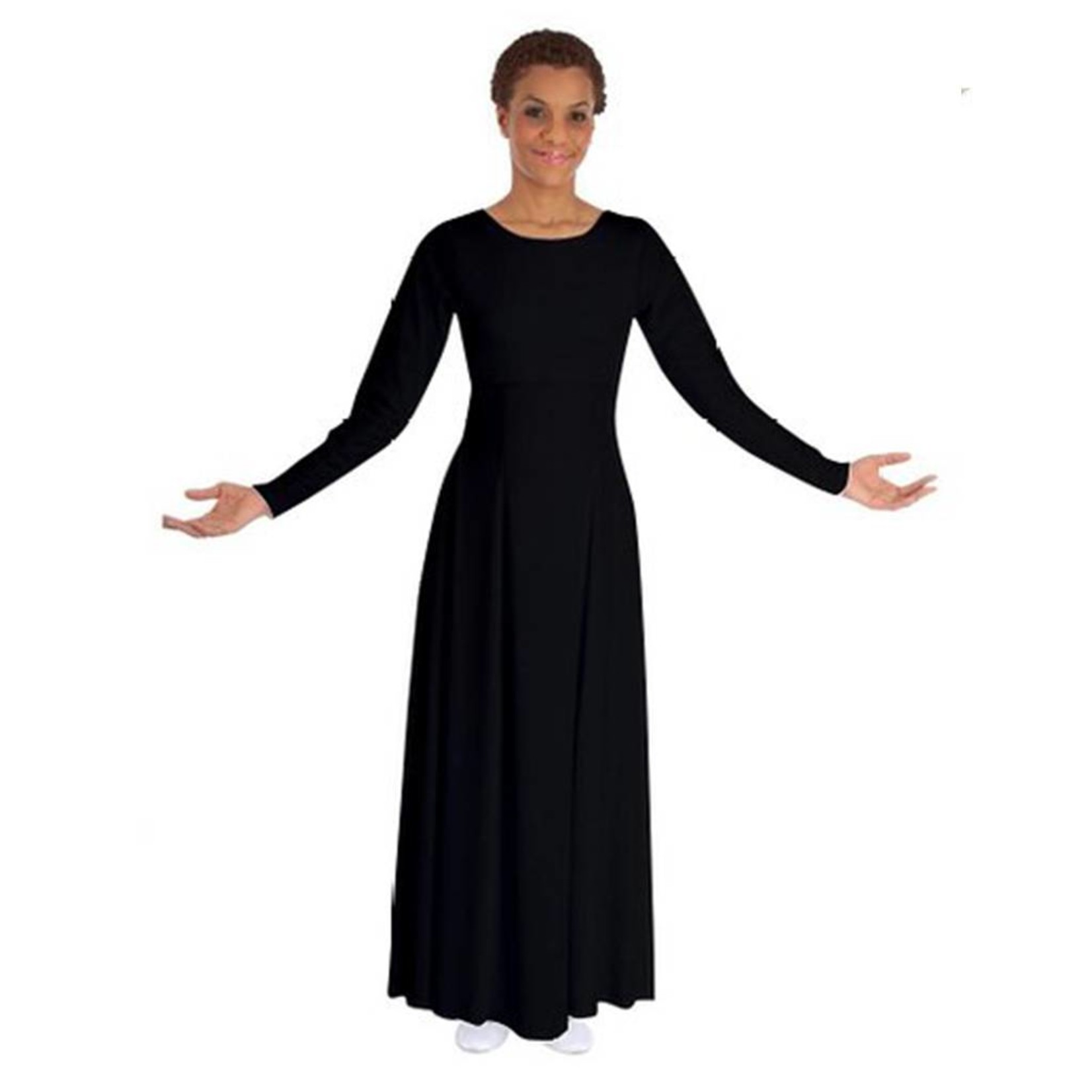 Basic Moves BM9122X- Long Sleeve Dress- Plus