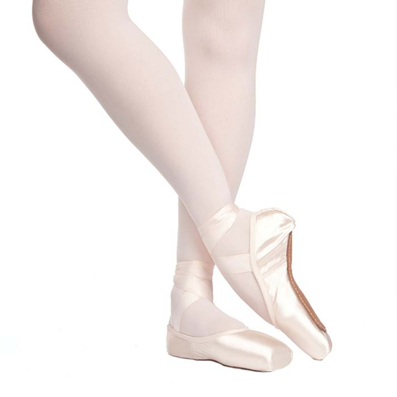 Russian Pointe Size 35: Rubin "Ruby" U-Cut with Drawstring