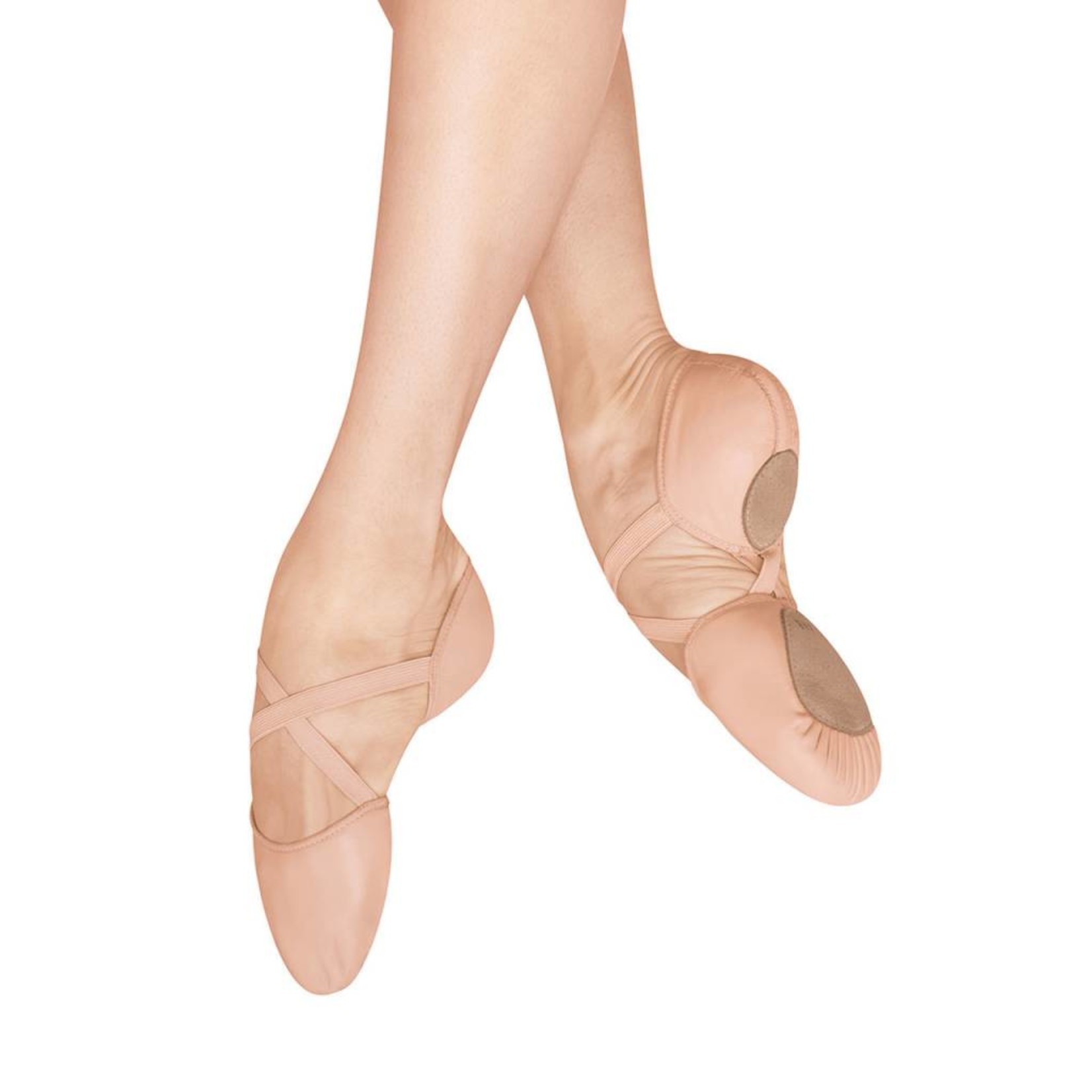 ES0250L: Bloch Women's Leather Elastosplit
