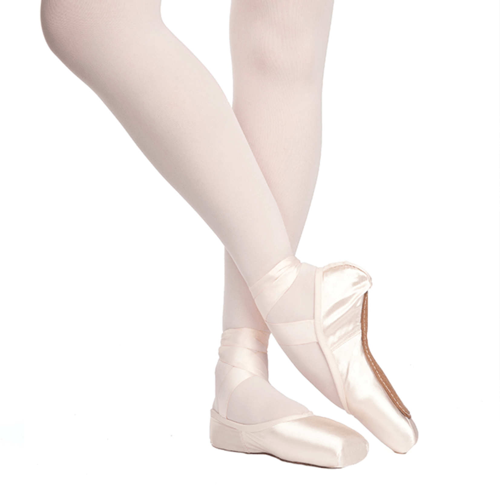 Russian Pointe Size 38: Rubin "Ruby" U-Cut with Drawstring