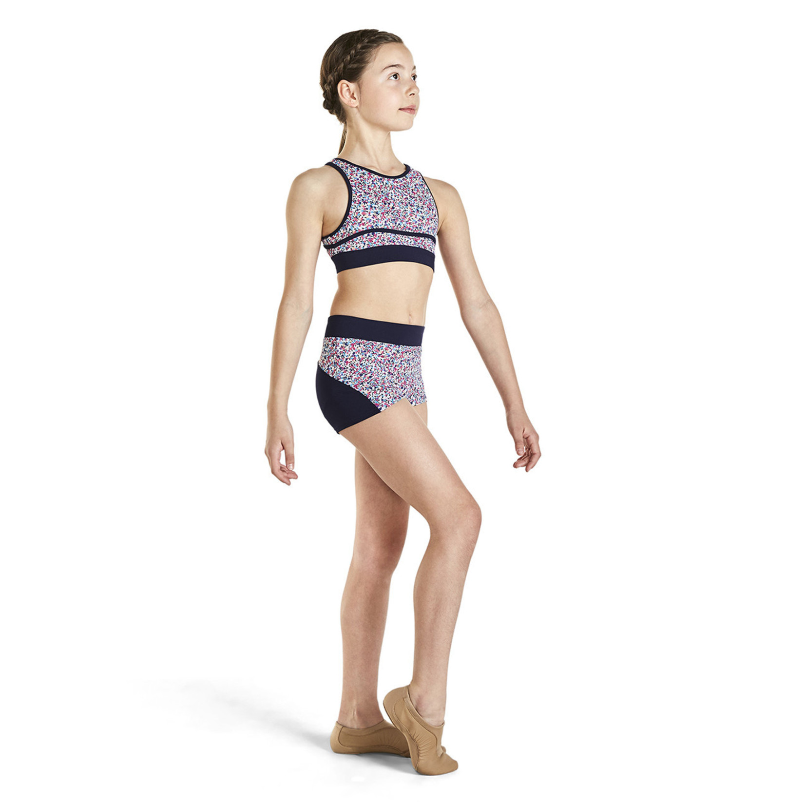 Bloch, Mirella KA020T-Open Back Crop Top