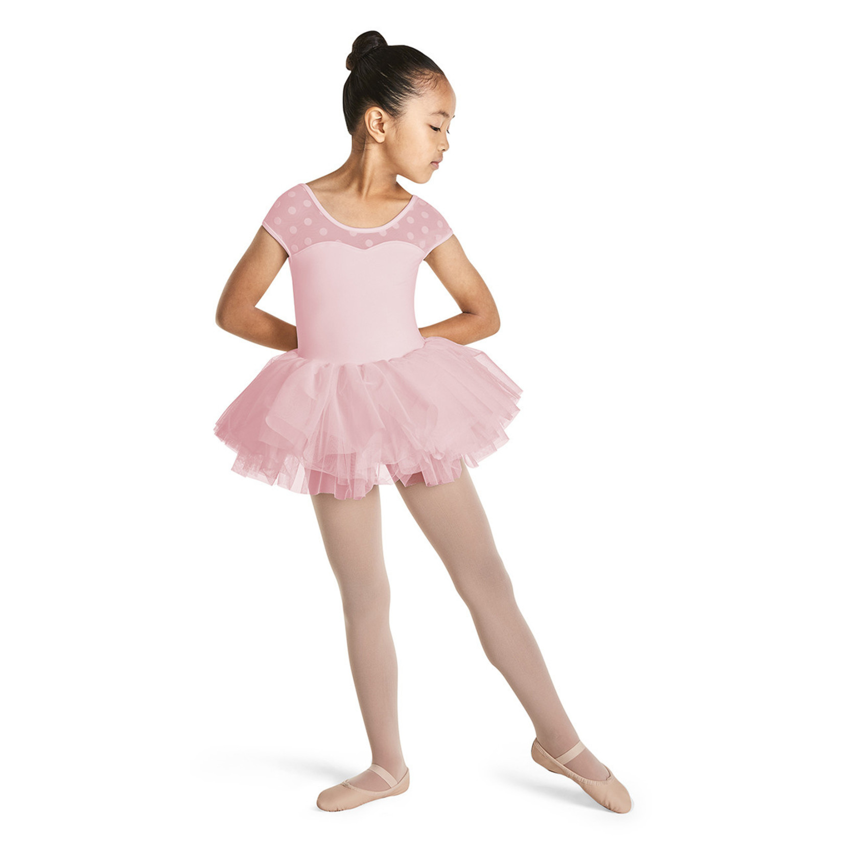 Bloch, Mirella M1508C-Cap Slv Tutu Leo