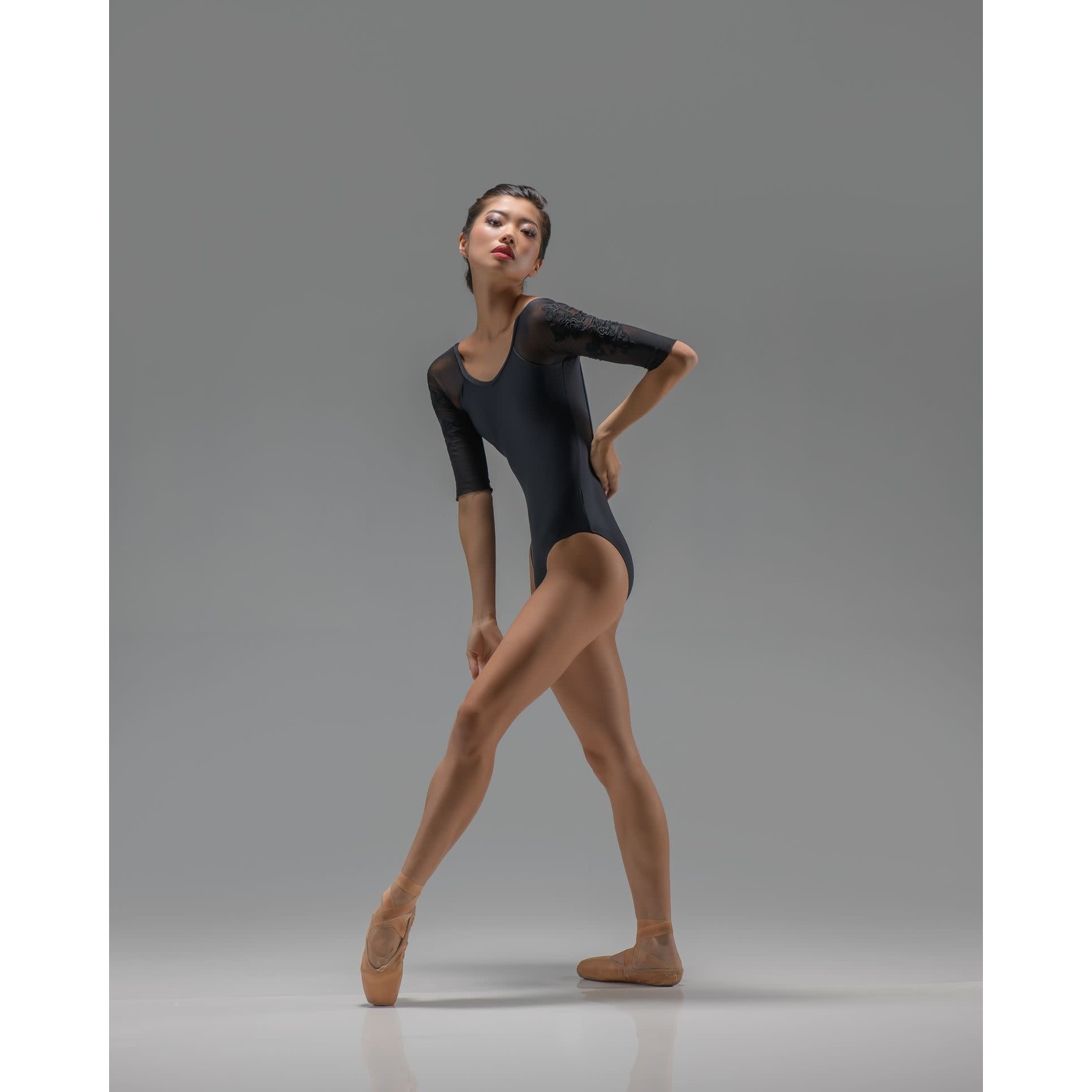 Ballet Rosa Aly- Low back Half sleeve Leo - The Dance Store