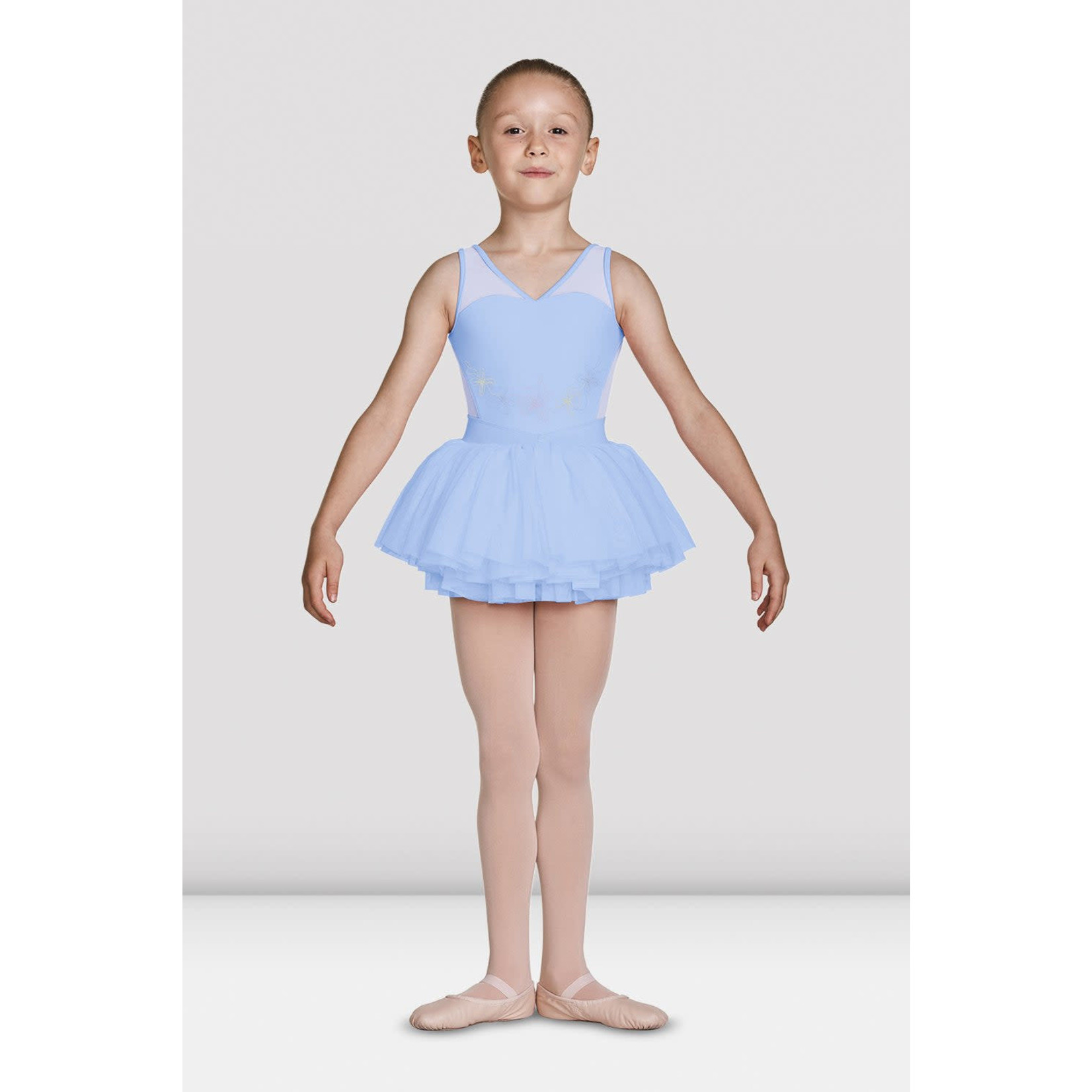 Bloch, Mirella M1080C-Mesh Embroidered Tutu Dress