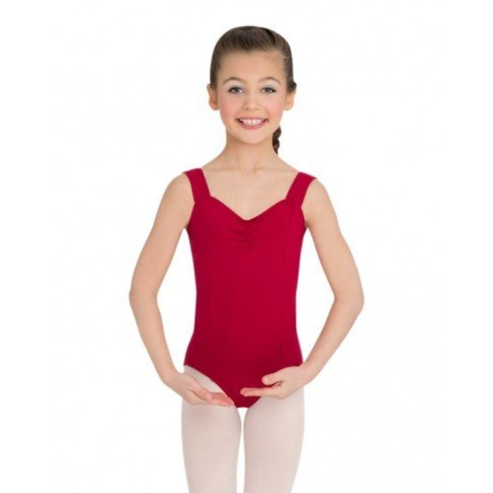 Capezio & Bunheads CC202C: Pinch-Front Tank Leotard