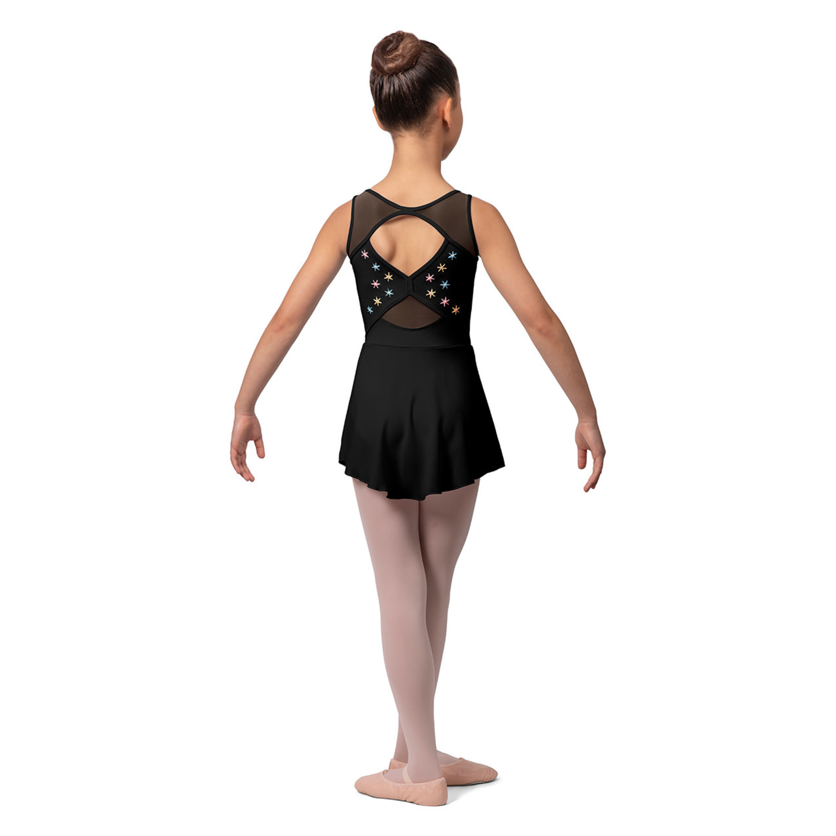 Bloch, Mirella CL9645- EMB Open Back Skirted