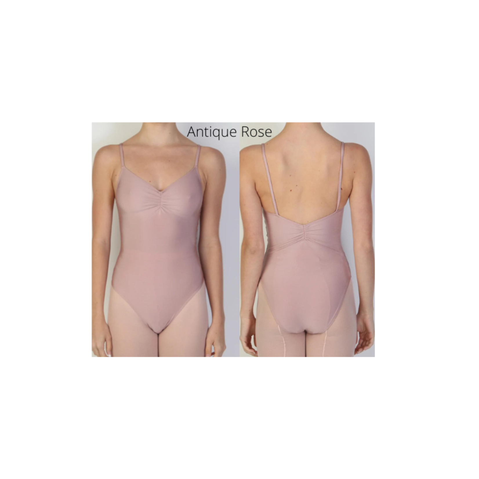 Bullet Pointe BP Pinch Front Back Leotard