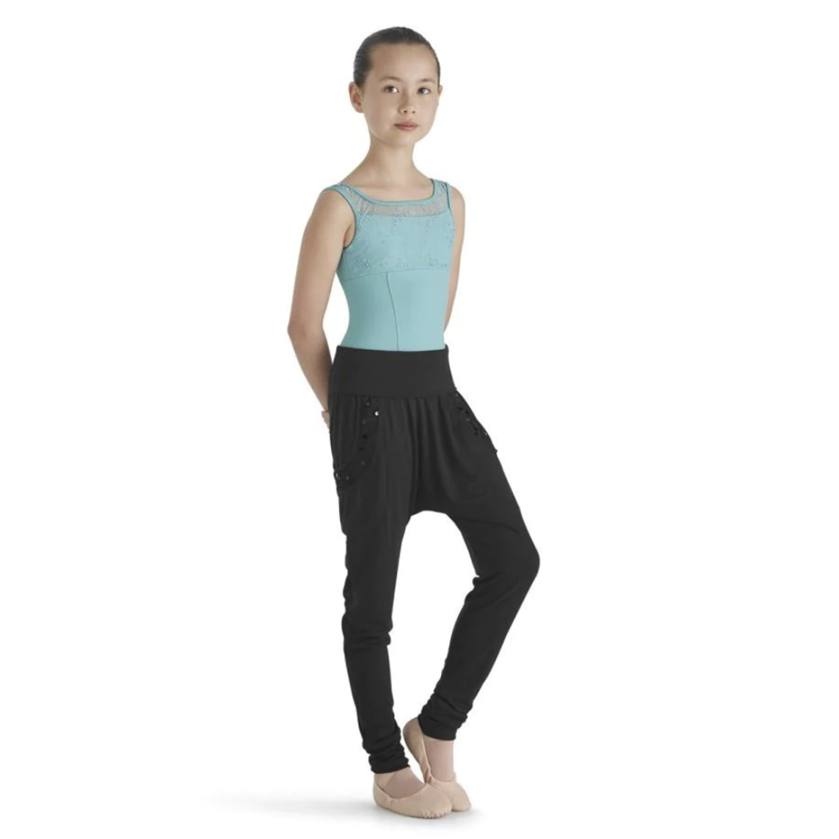 CP9318 Harem Pant BLK 4-6