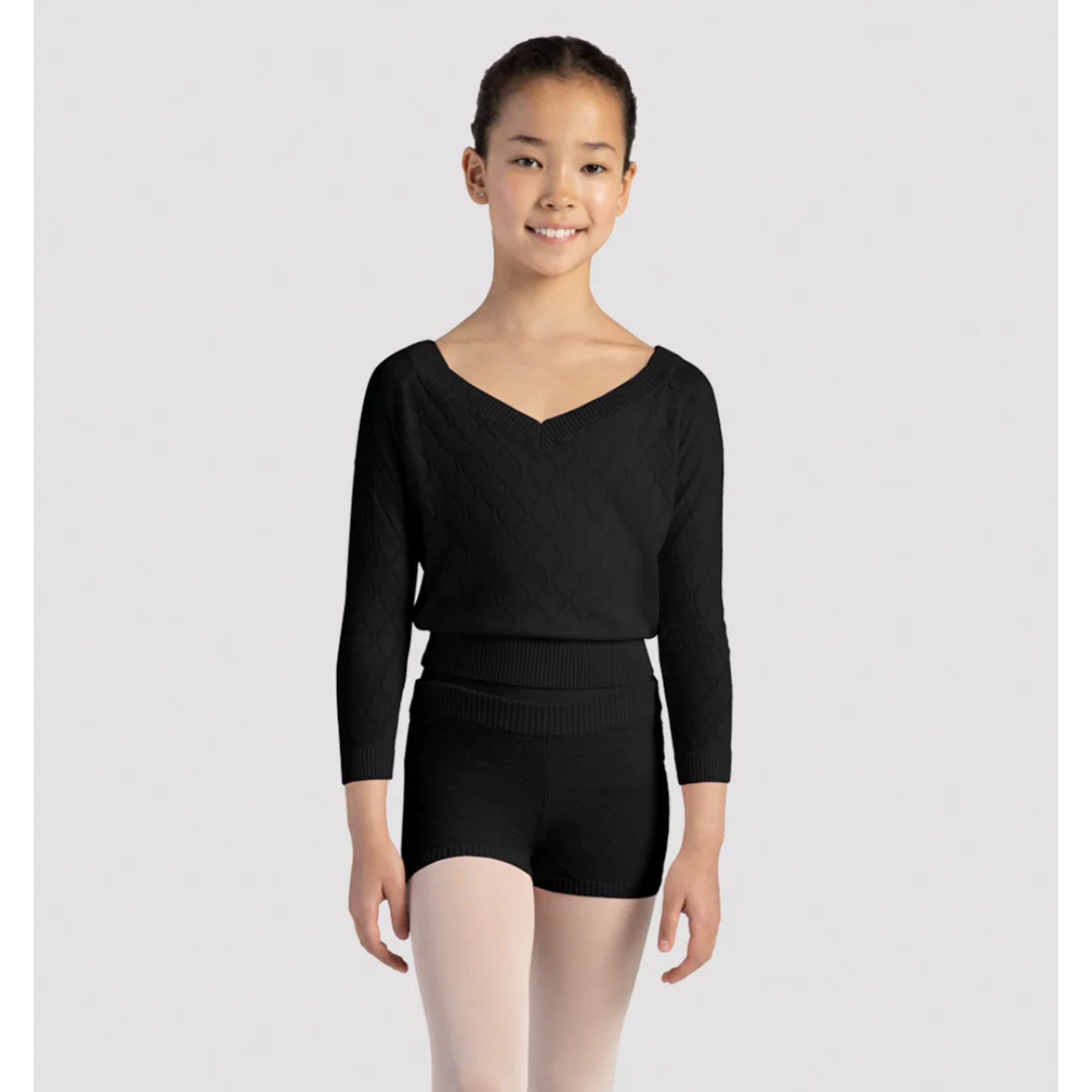 CR3544- Diamond Knit Short
