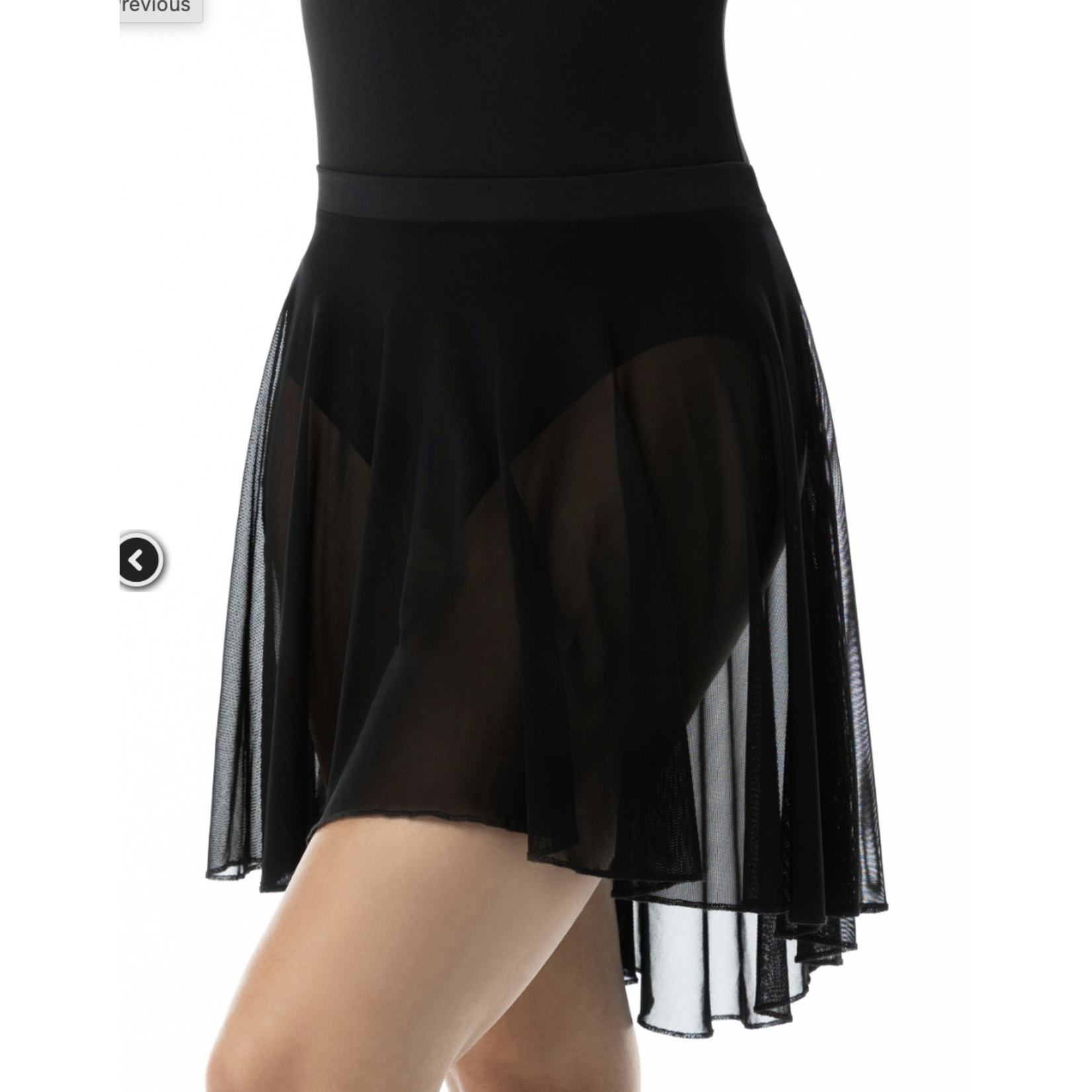 Suffolk 1016C Daphne Midi Length High Low Child Skirt
