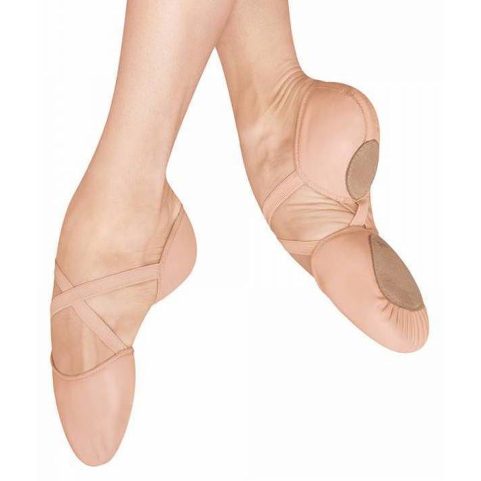 ES0250L: Bloch Women's Leather Elastosplit