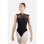 Ballet Rosa Paris Corded Embroidery High Neck Leo