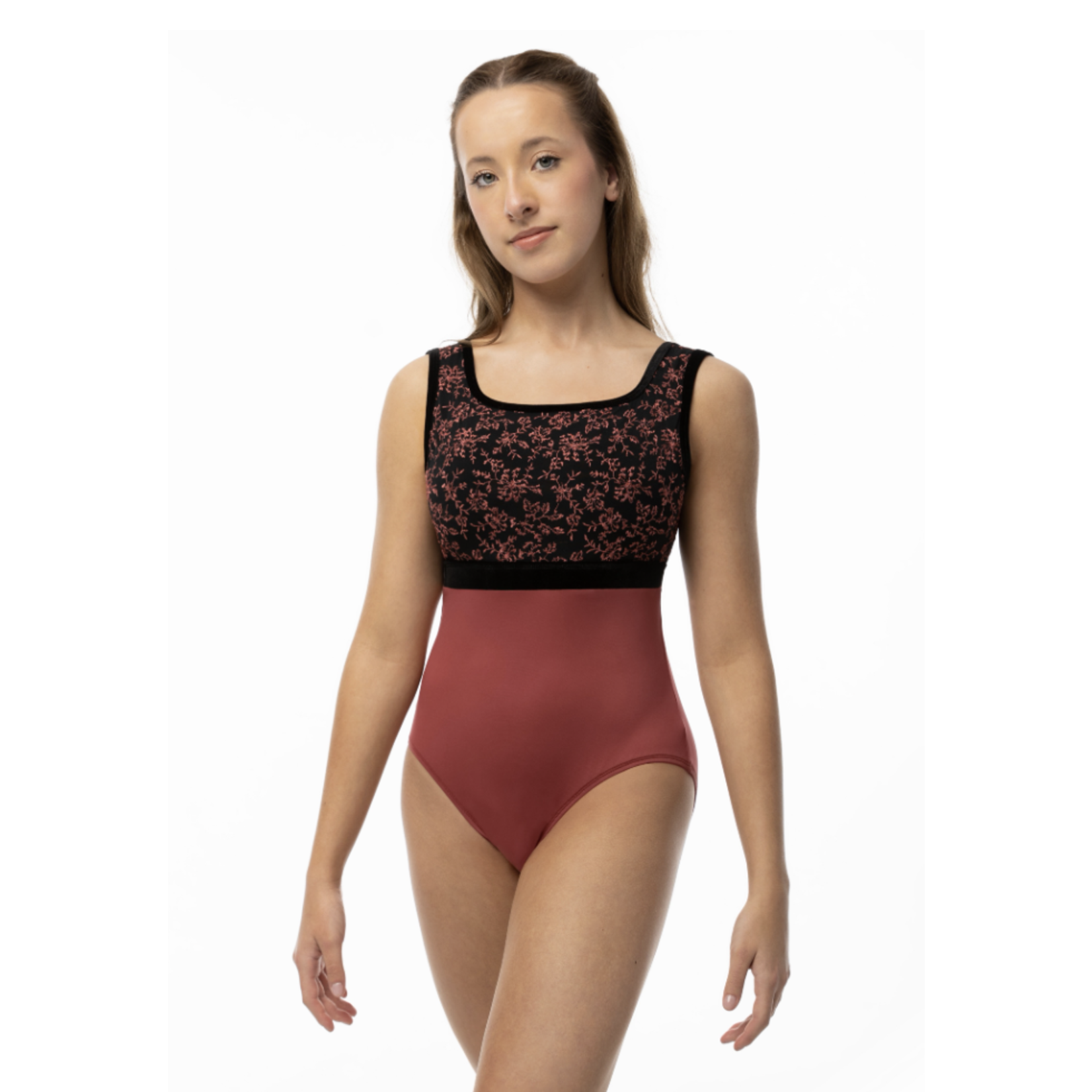 2564A Darling Square Neck Tank Leotard