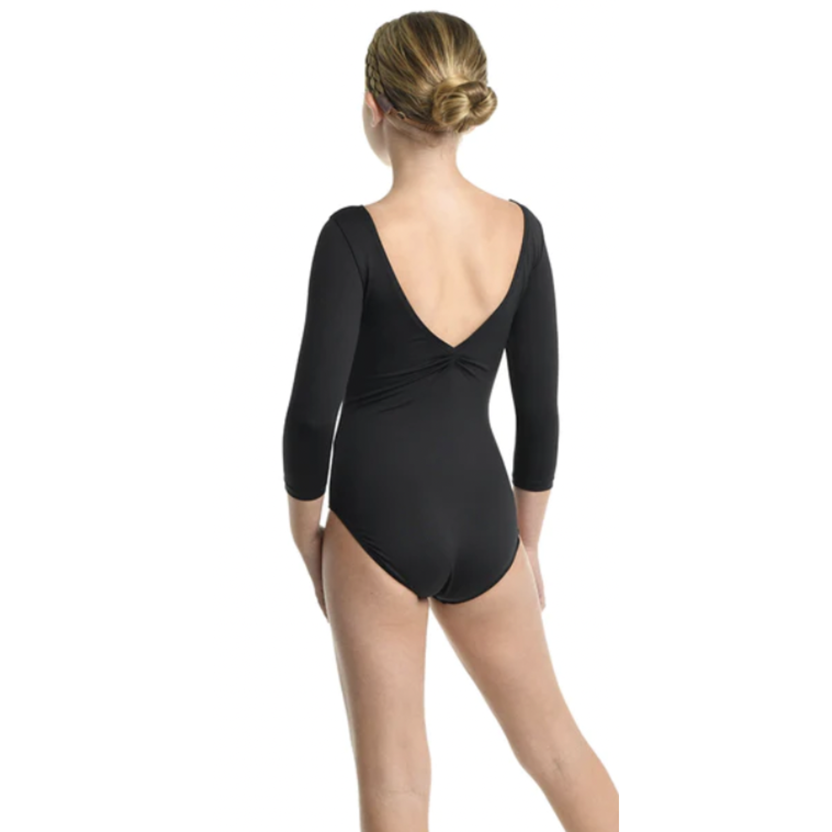 23132C Child's 3/4 Sleeve Pinch Front Back