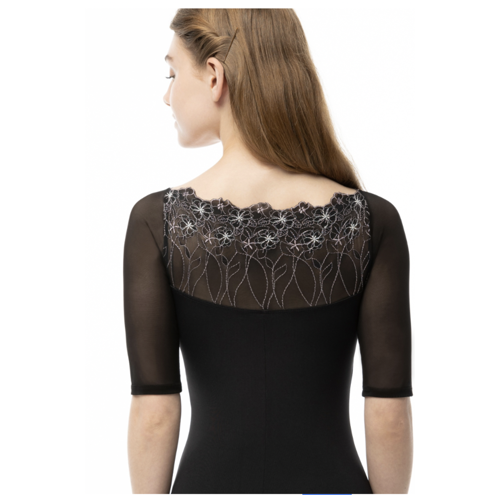 2579A Stormy Bateau Neck Half Sleeve Leo