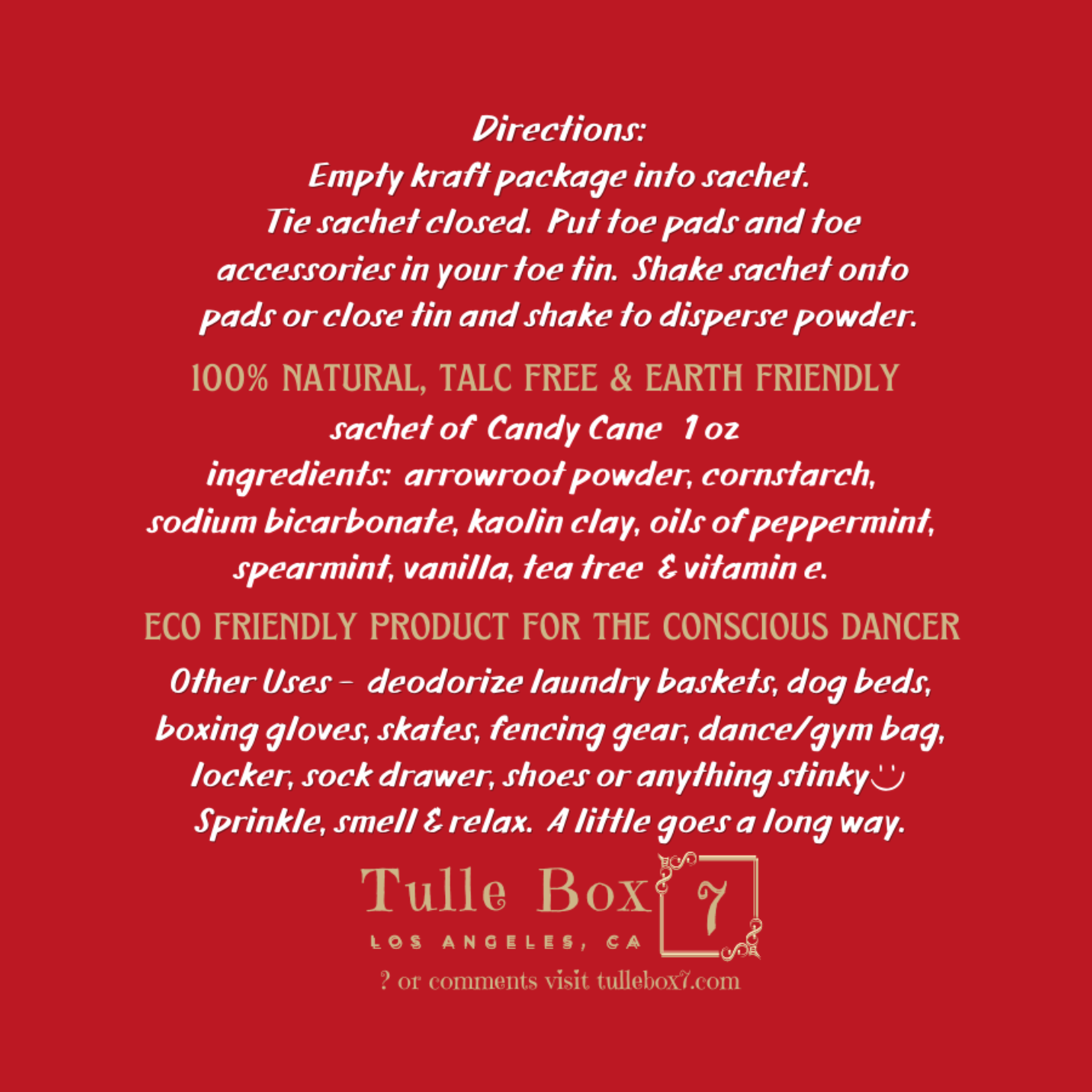 TOE TIN- Toe Pad Care Kit -  16oz