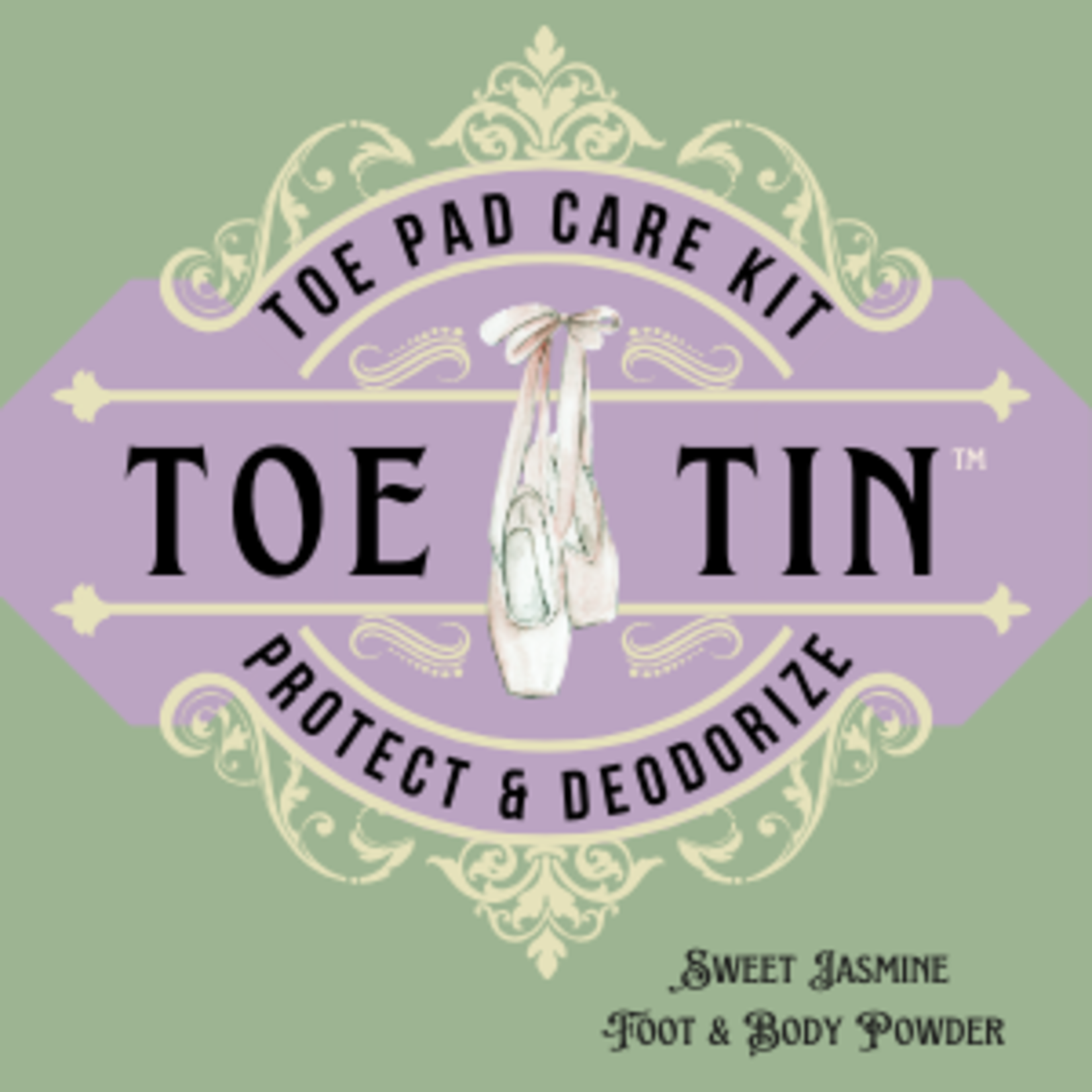 TOE TIN- Toe Pad Care Kit -  16oz